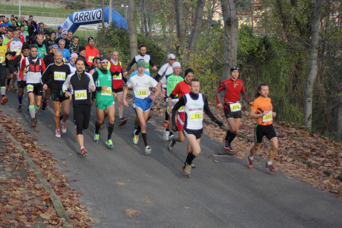 La partenza dell'edizione 2015 del Balcone Biellese Trail