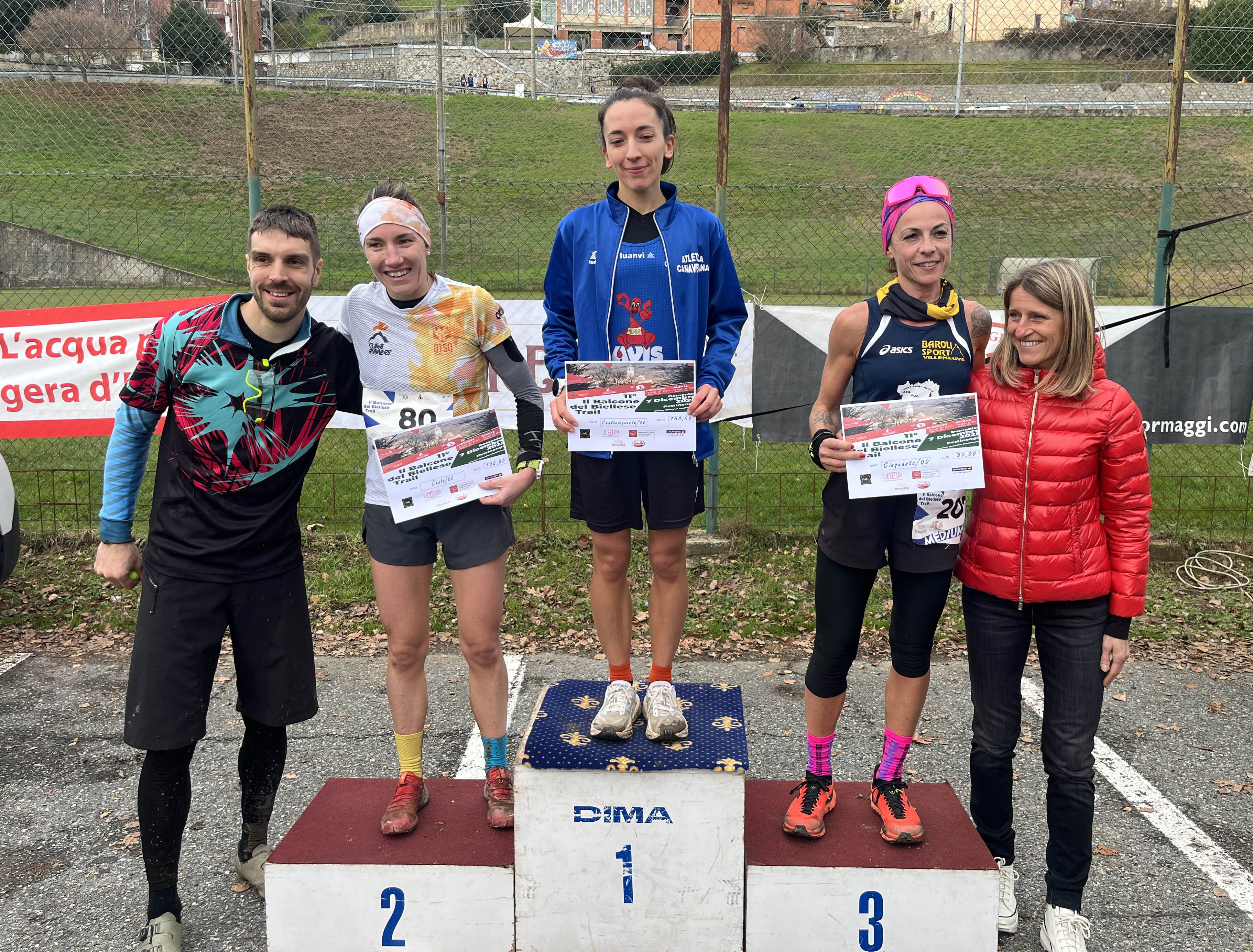 Balcone Biellese Trail 2025 - Podio 21 Km Femminile