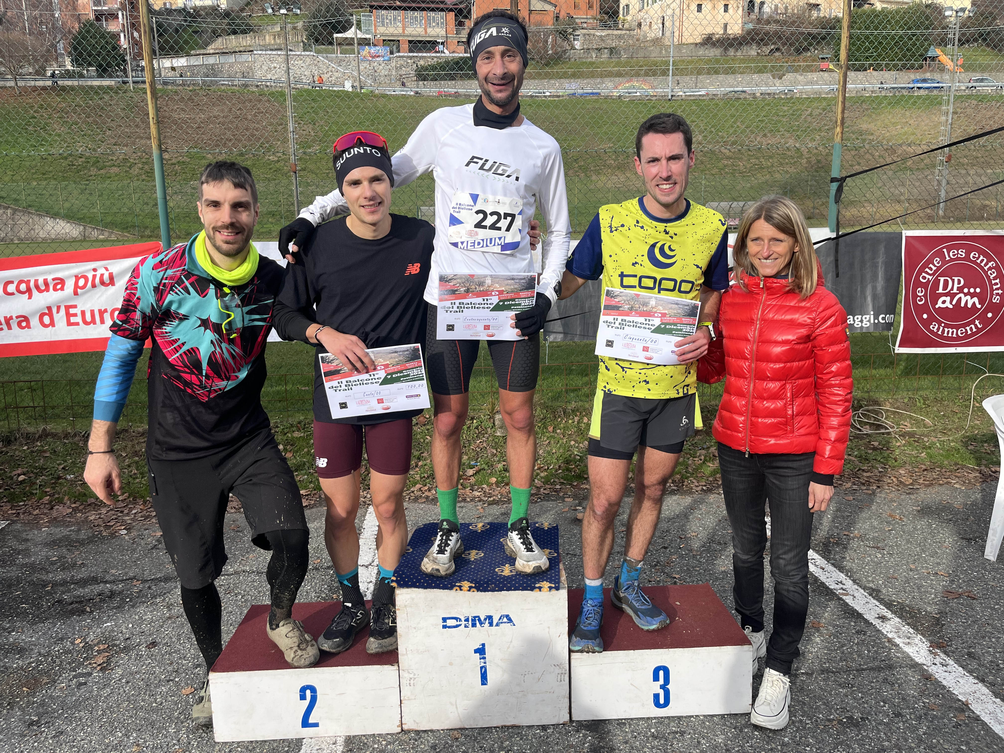 Cadono tre record al balcone biellese trail 2025