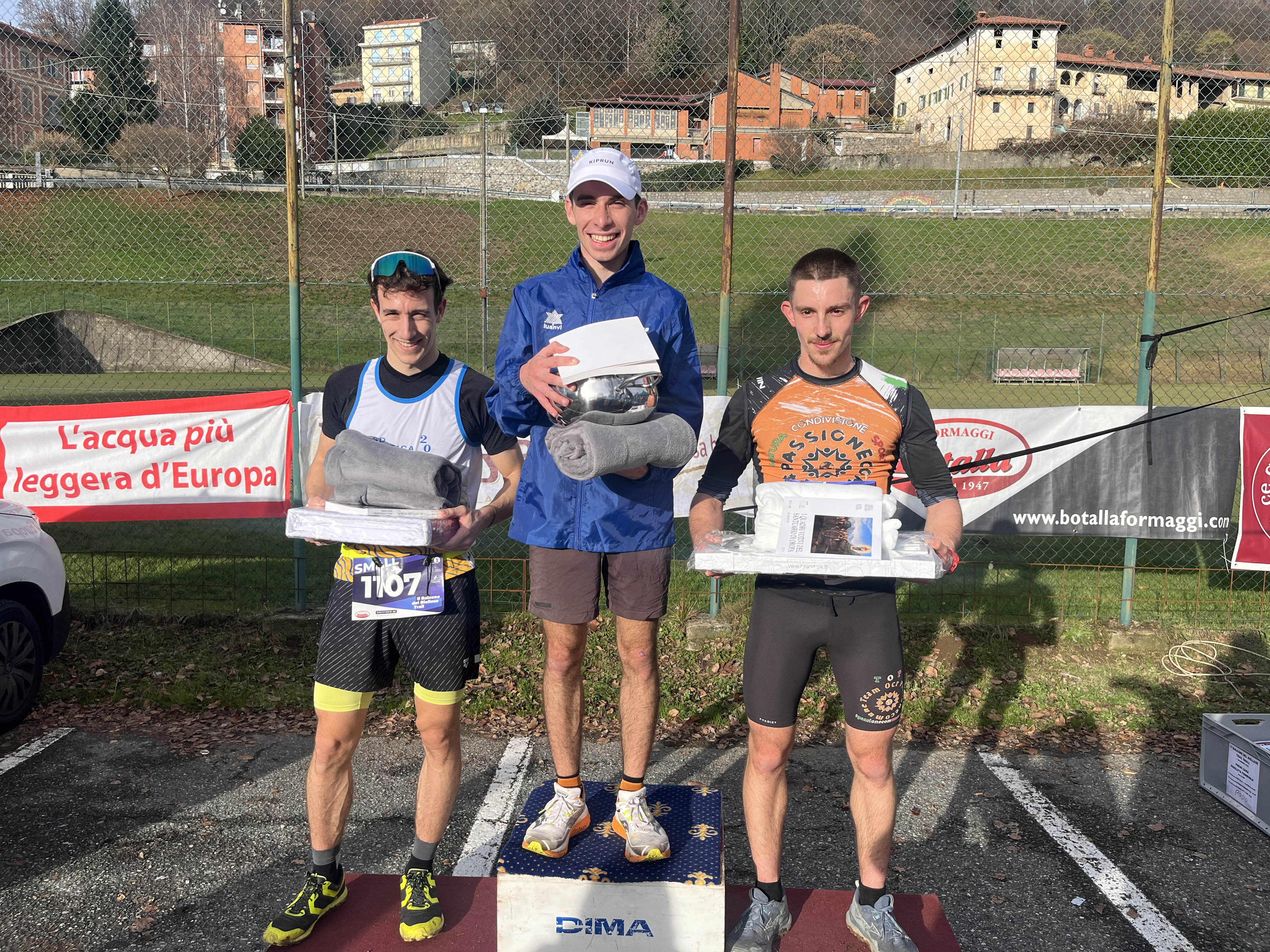 Balcone Biellese Trail 2025 - Podio 8 Km Maschile