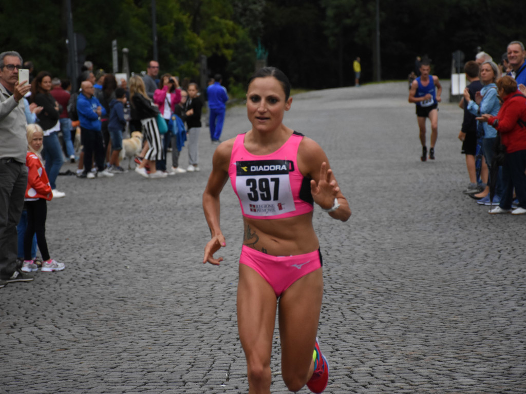 Sara Dossena Sara Dossena all'arrivo della Biella-Oropa 2017