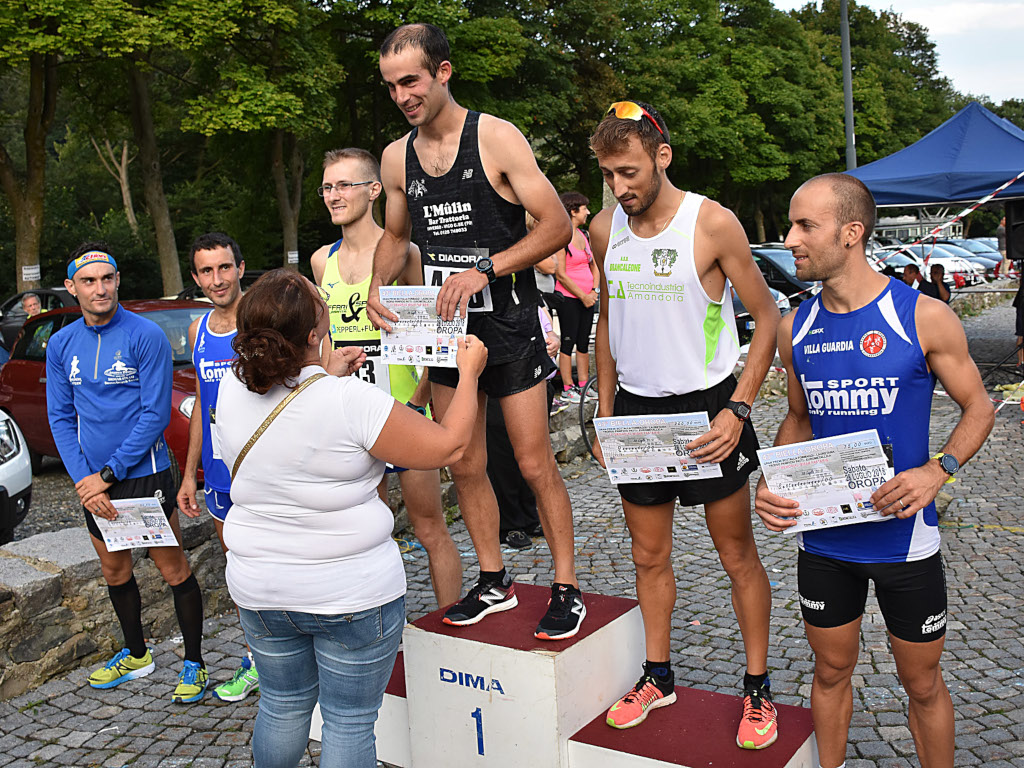 Biella Oropa 2018, podio maschile