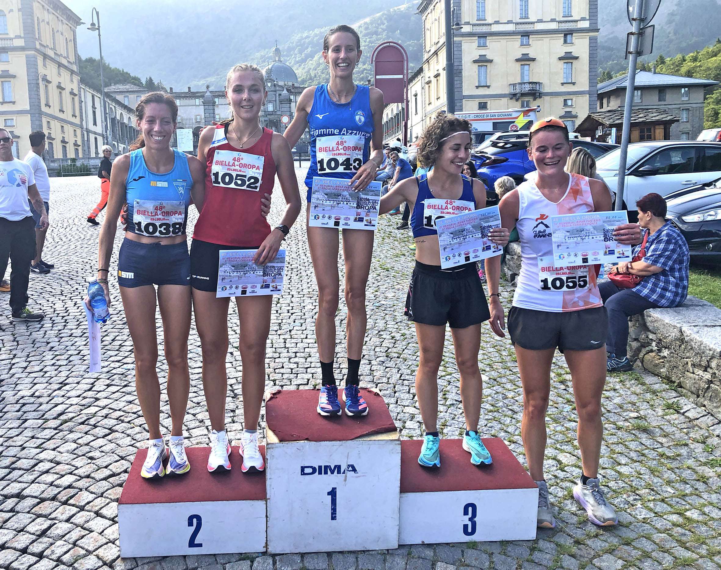 2023 Biella-Oropa - Podio femminile 2023 Biella-Oropa - Podio femminile