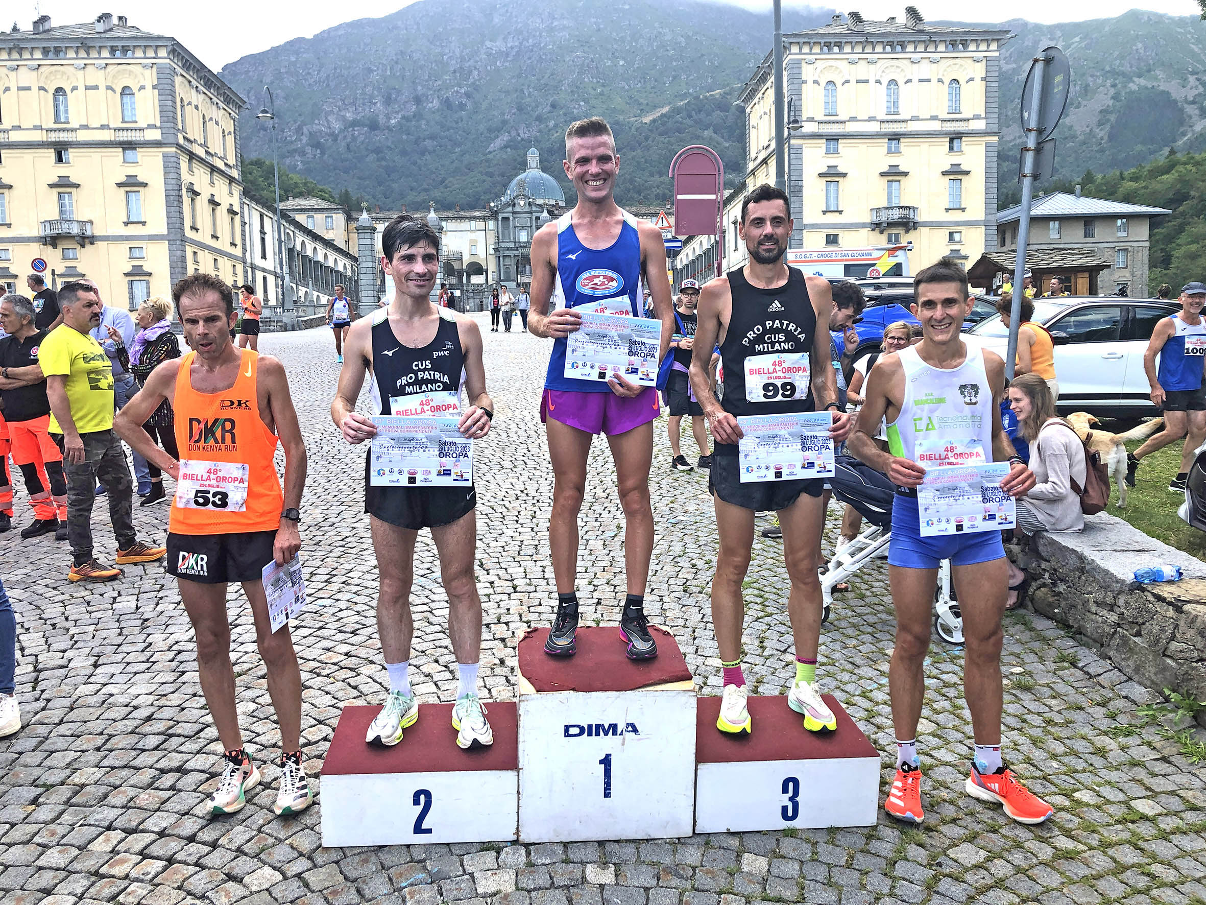 2023 Biella-Oropa - Podio maschile 2023 Biella-Oropa - Podio maschile