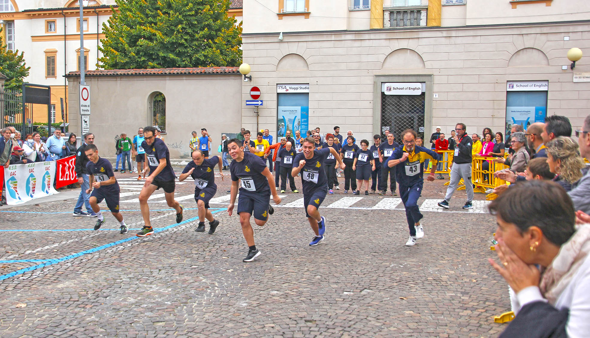 La gara degli Special Olympics