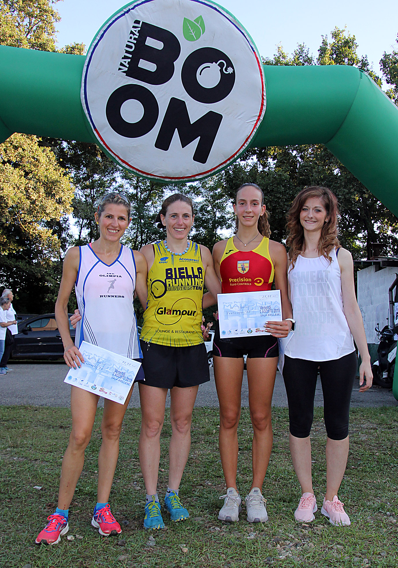 2019 Trittico - Sagra della Madonna delle Nevi - Podio femminile