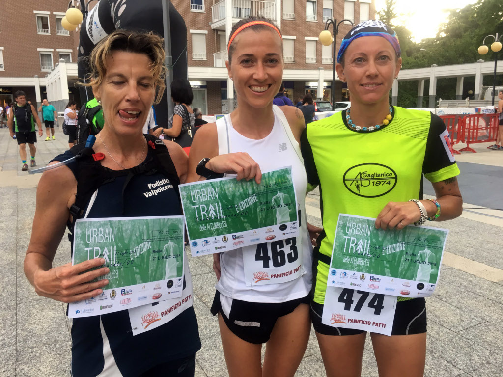 2018 Podio Femminile Urban Trail 21 Km