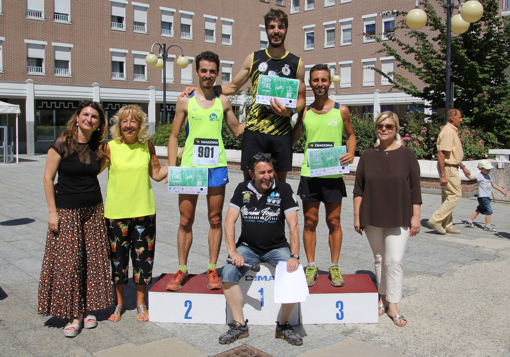 2019 Urban Trail - Podio gara maschile 21 Km